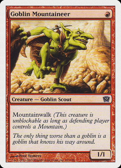 Goblin Mountaineer [Foil]