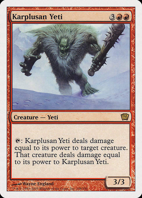 Karplusan Yeti [Foil]