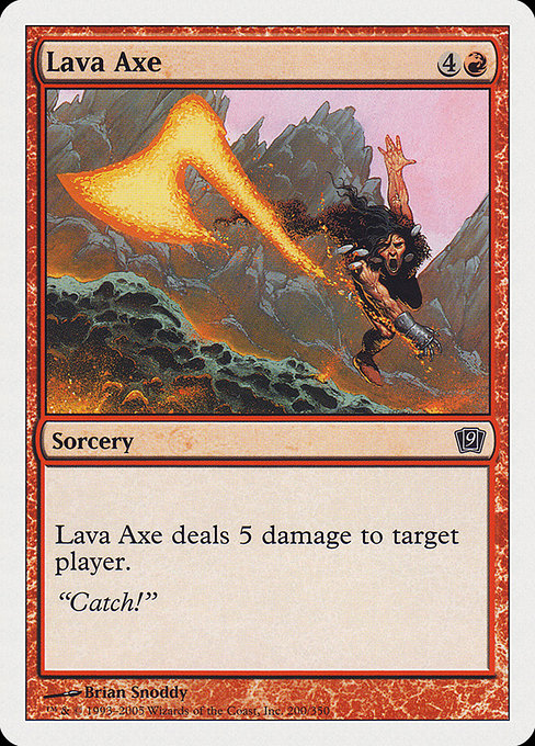 Lava Axe [Foil]