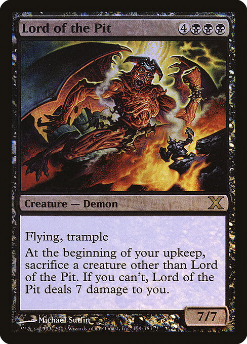 Lord of the Pit [Foil]