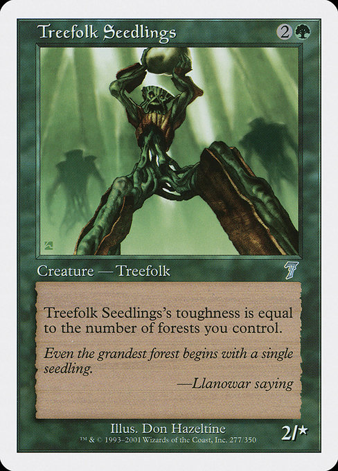 Treefolk Seedlings [Foil]
