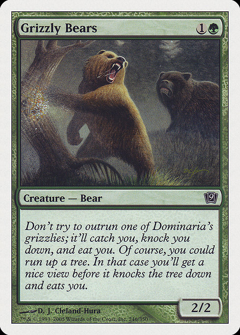 Grizzly Bears [Foil]