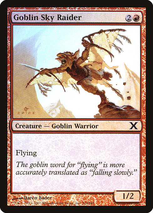 Goblin Sky Raider [Foil]