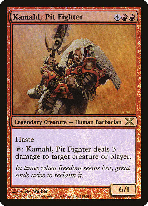 Kamahl, Pit Fighter [Foil]