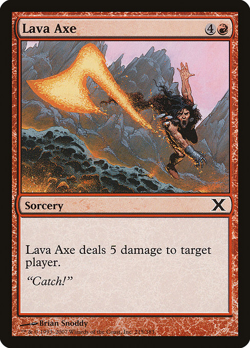 Lava Axe [Foil]