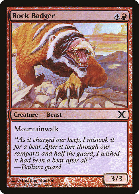 Rock Badger [Foil]