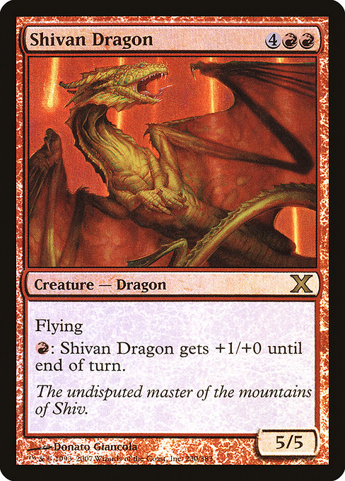 Shivan Dragon [Foil]