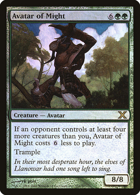 Avatar of Might [Foil]