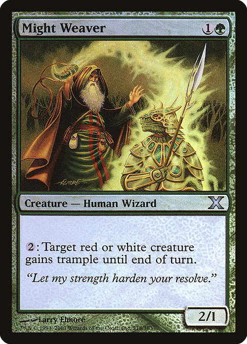 Might Weaver [Foil]