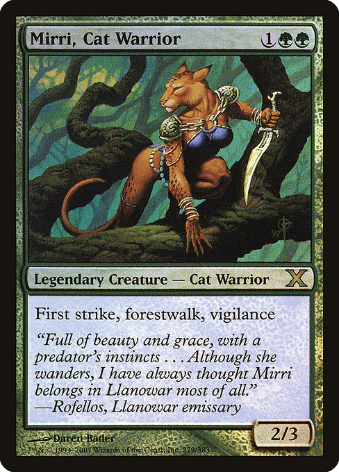 Mirri, Cat Warrior [Foil]