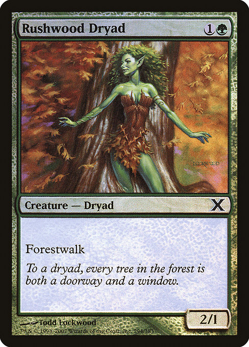 Rushwood Dryad [Foil]