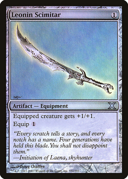 Leonin Scimitar [Foil]