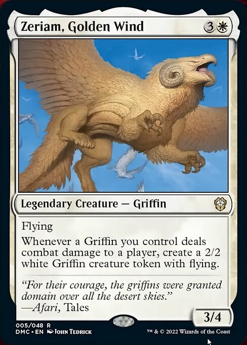 Zeriam, Golden Wind [Foil]