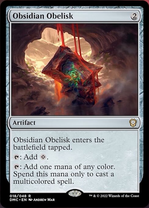 Obsidian Obelisk [Foil]