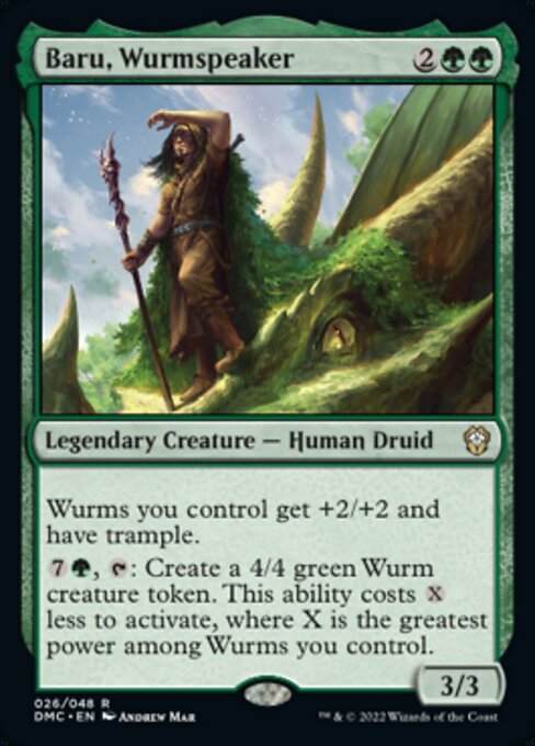 Baru, Wurmspeaker [Foil]