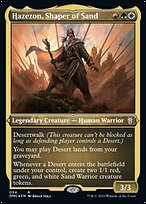 Hazezon, Shaper of Sand [Etched Foil]
