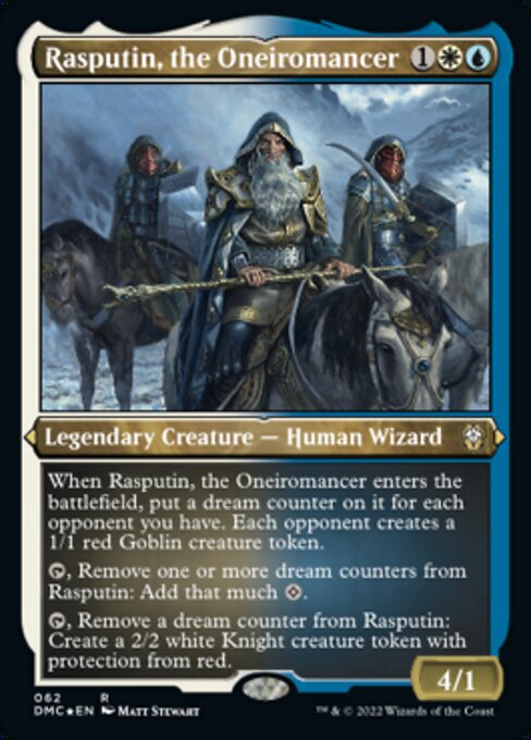 Rasputin, the Oneiromancer [Etched Foil]