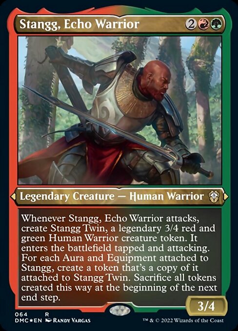 Stangg, Echo Warrior [Etched Foil]