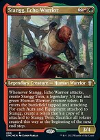 Stangg, Echo Warrior [Etched Foil]