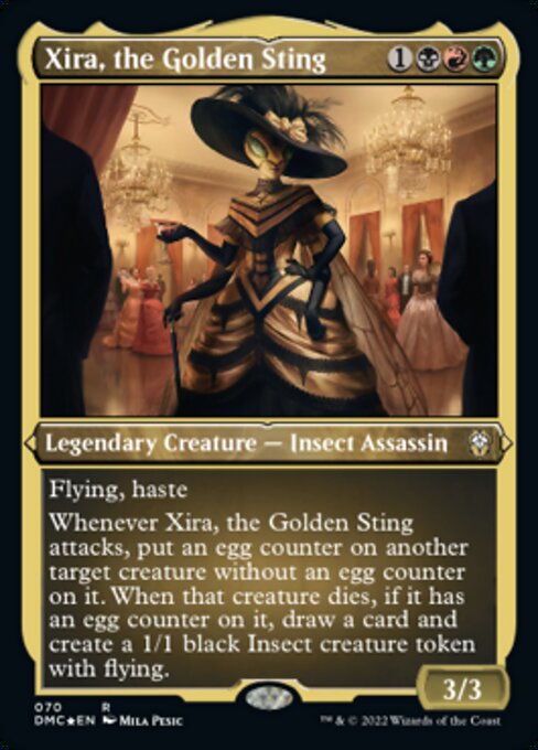 Xira, the Golden Sting [Etched Foil]