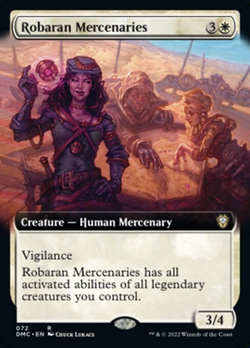 Robaran Mercenaries [Extended Artwork Foil]