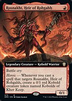 Rosnakht, Heir of Rohgahh [Extended Artwork]