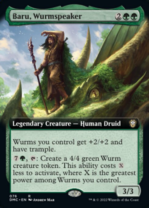 Baru, Wurmspeaker [Extended Artwork Foil]