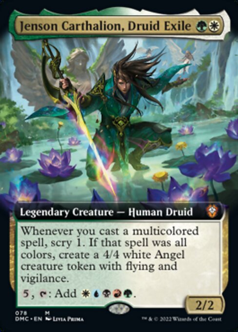 Jenson Carthalion, Druid Exile [Extended Artwork]