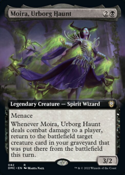 Moira, Urborg Haunt [Extended Artwork Foil]