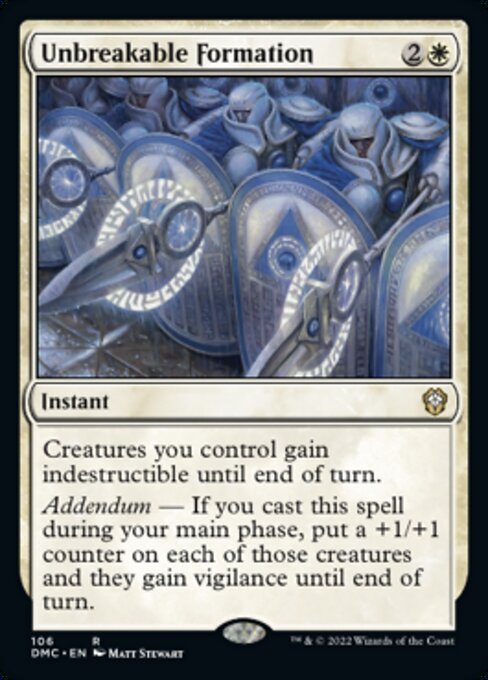 Unbreakable Formation [Foil]