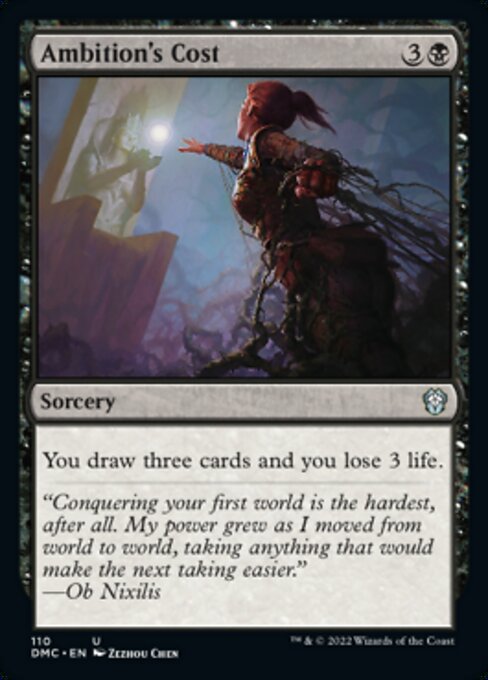 Ambition's Cost [Foil]