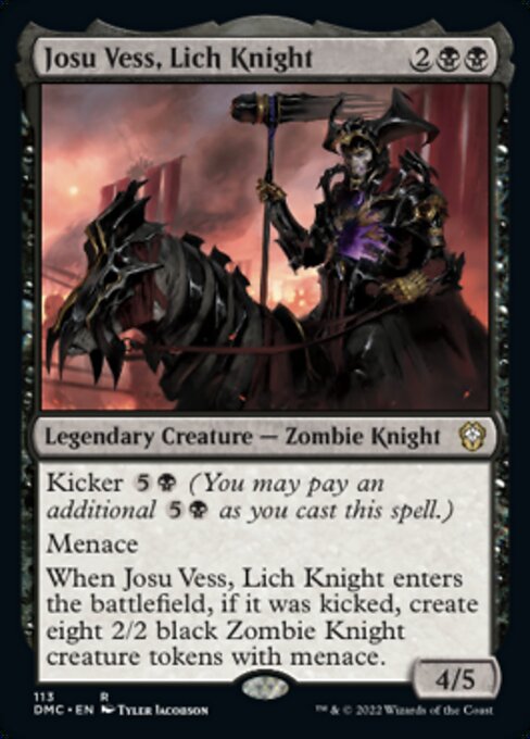 Josu Vess, Lich Knight [Foil]