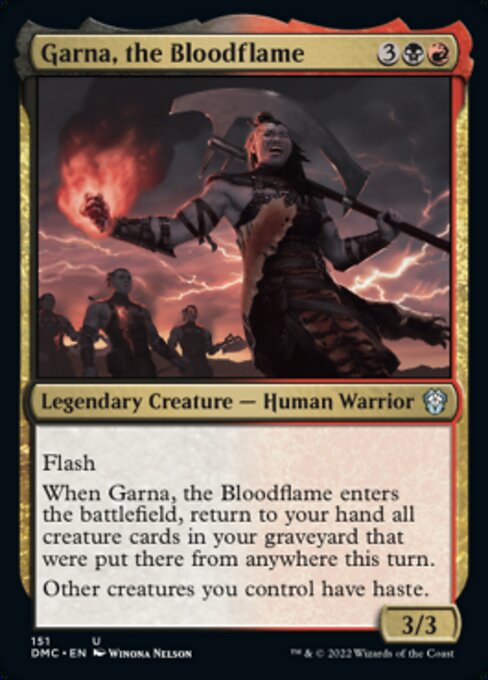 Garna, the Bloodflame [Foil]