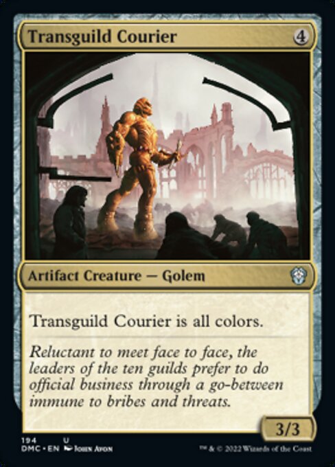 Transguild Courier [Foil]