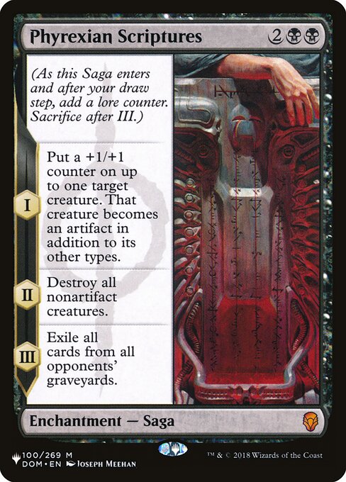 Phyrexian Scriptures [Phyrexian]