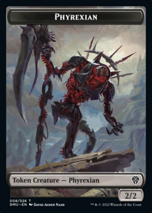 Phyrexian Token TDMU