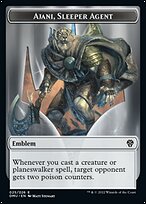 Ajani, Sleeper Agent Emblem Token TDMU
