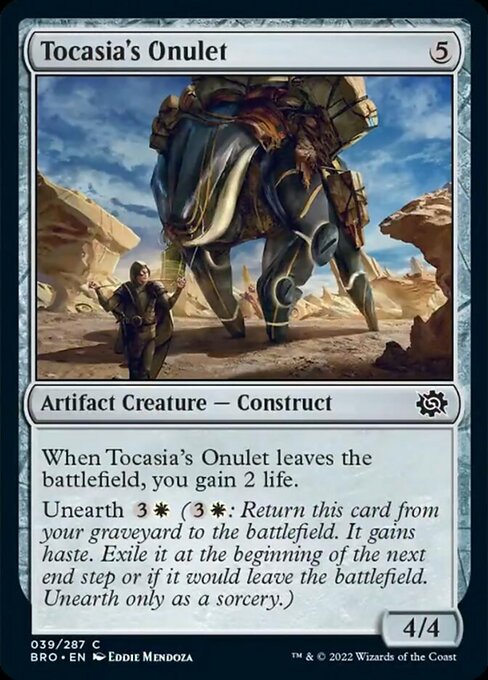 Tocasia's Onulet