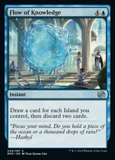 Flow of Knowledge [Foil]