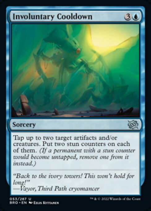 Involuntary Cooldown [Foil]