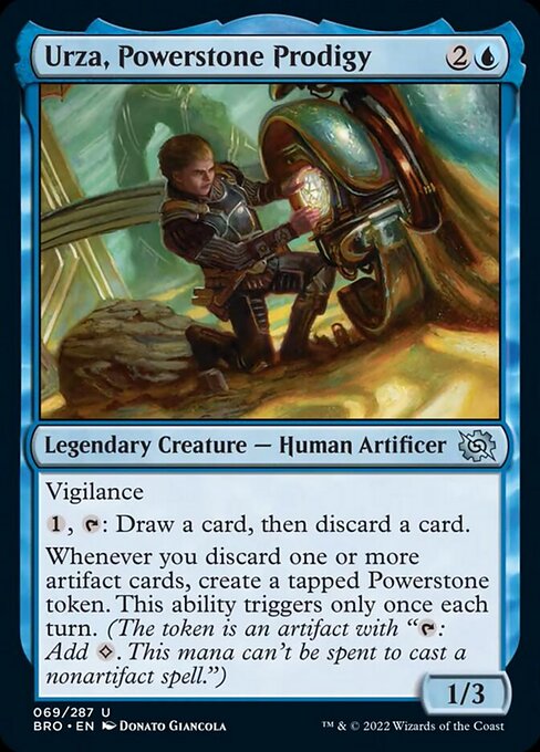 Urza, Powerstone Prodigy [Foil]