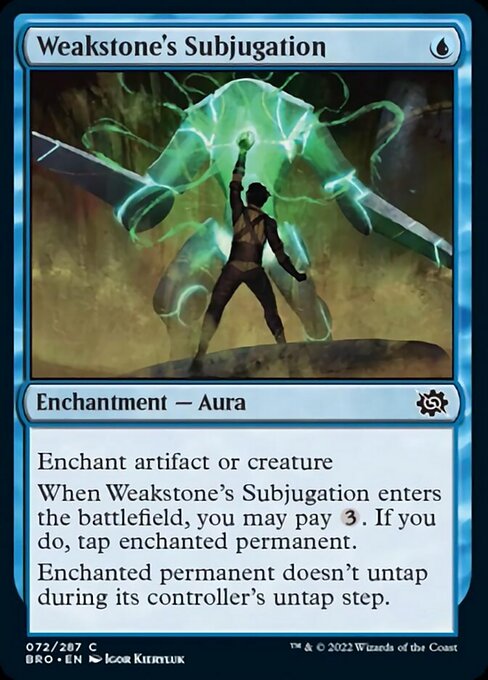 Weakstone's Subjugation [Foil]