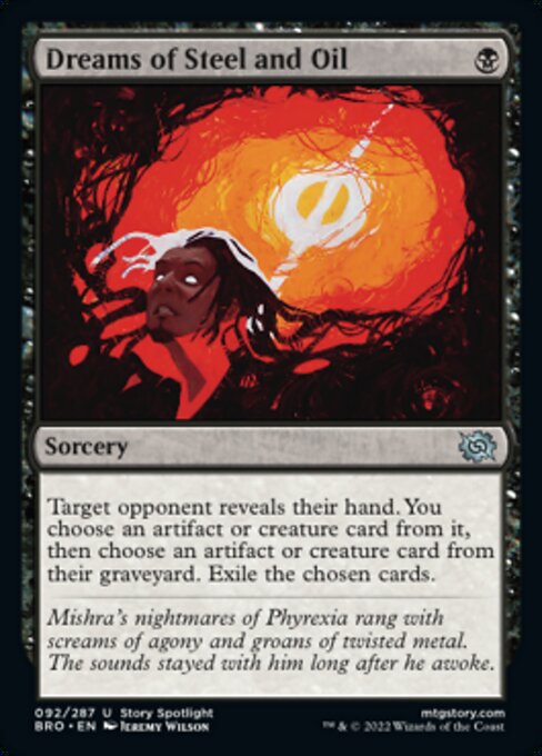 Dreams of Steel and Oil [Foil]