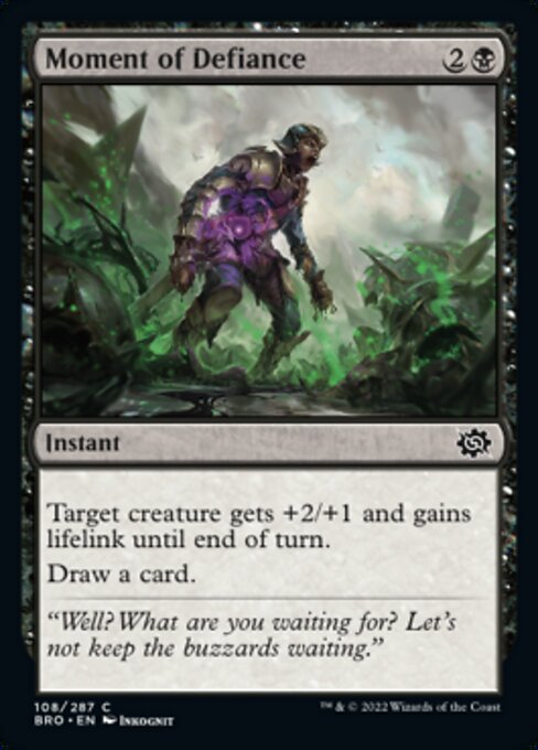 Moment of Defiance [Foil]