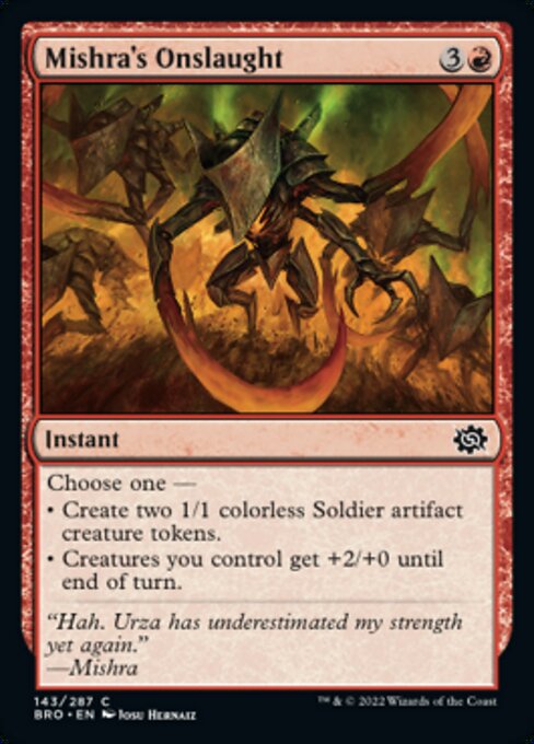 Mishra's Onslaught [Foil]