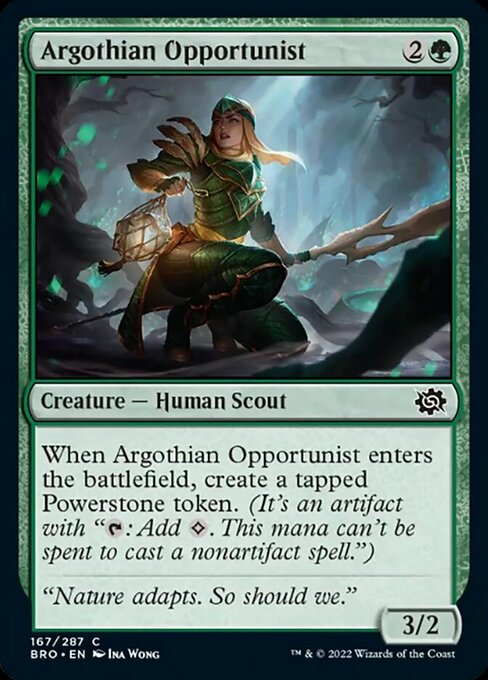 Argothian Opportunist [Foil]