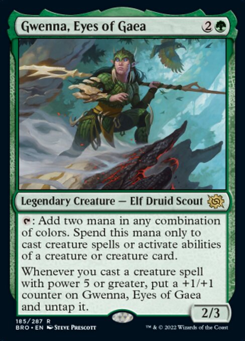 Gwenna, Eyes of Gaea [Foil]