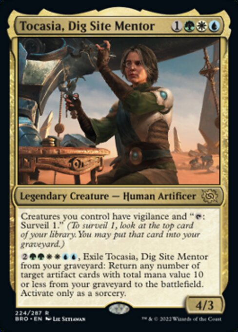 Tocasia, Dig Site Mentor [Foil]