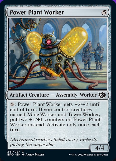 Power Plant Worker [Foil]