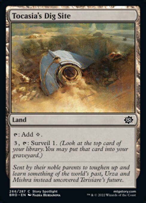 Tocasia's Dig Site [Foil]